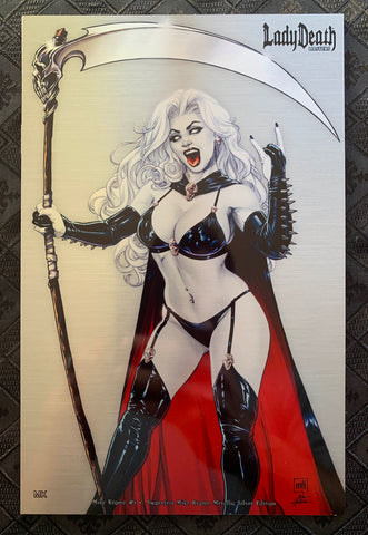 "Mike Krome Swornfest: Metallic Silver Edition" Artist Proof