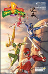 "Power Rangers #17" Cover