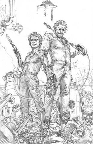"The Cleaners #1" Cover Prelim